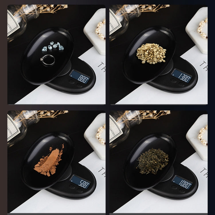 Charging Model 500g/0.01g Mini Digital Scale Jewelry Tea Weighing Tool - Jewelry Scales by PMC Jewellery | Online Shopping South Africa | PMC Jewellery | Buy Now Pay Later Mobicred