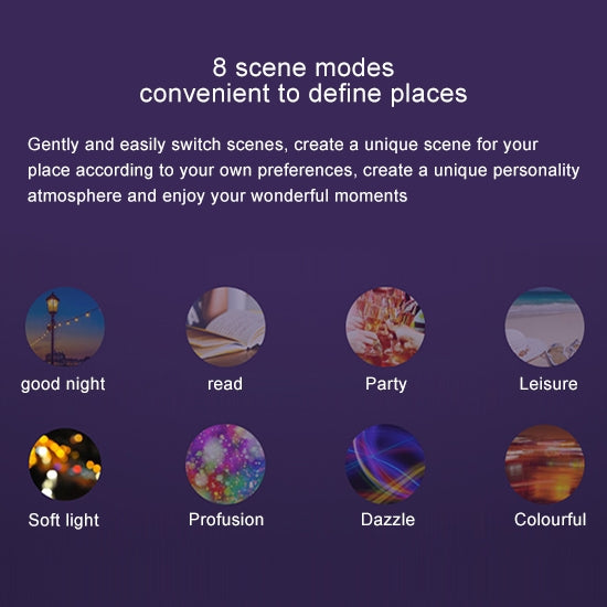 E27 10W Color Changing WiFi Smart LED Light Bulb, 14 LEDs 3000K+RGB 1050 LM Works with Alexa & Google Home, AC 230V - Smart Light Bulbs by PMC TechLife | Online Shopping South Africa | PMC TechLife