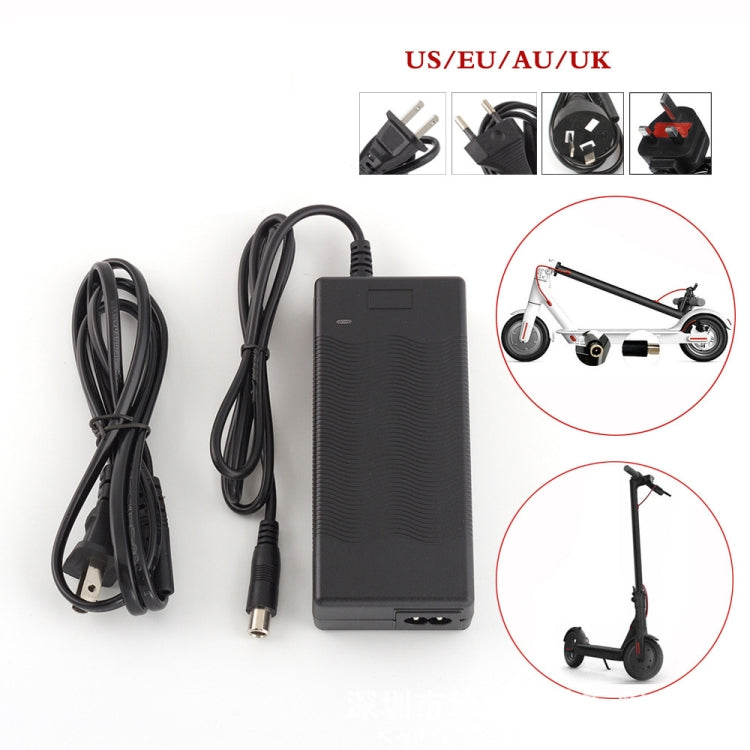 THGX-4202 42V / 2A DC 5.5mm Charging Port Universal Electric Scooter Power Adapter Lithium Battery Charger for Xiaomi Mijia M365 & Ninebot ES2 / ES4, EU Plug - free shipping - PMC TechLife - Order now!