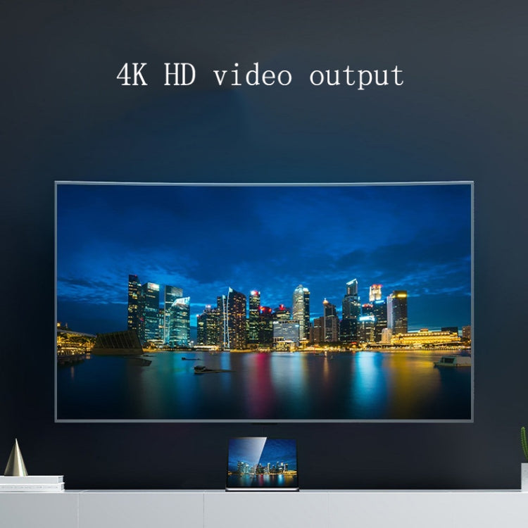 12 In 1 Type C Laptop Smart Docking Station(Gray) - USB HUB by PMC TechLife | Online Shopping South Africa | PMC TechLife