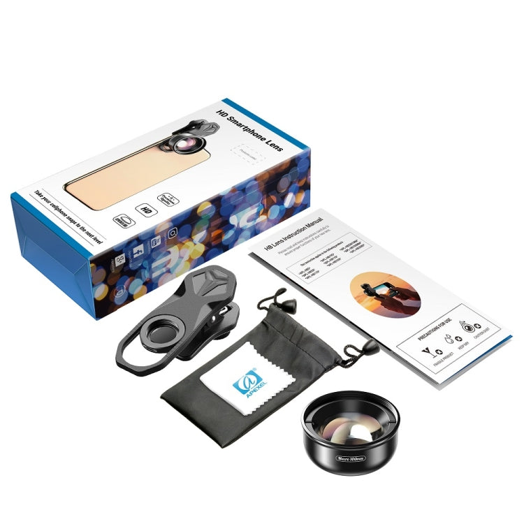 APEXEL APL-HB100MM HD Insect Jewelry 100 Micro External Mobile Phone Lens(Telephoto Clip) - free shipping - PMC TechLife - Order now!