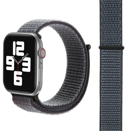 For Apple Watch 46mm / 49mm / 45mm / 44mm Simple Fashion Nylon Watch Band with Magic Stick(Space Grey) - Watch Bands by PMC Jewellery | Online Shopping South Africa | PMC Jewellery | Buy Now Pay Later Mobicred