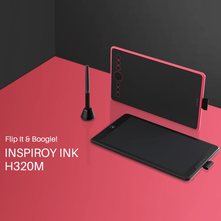 HUION Inspiroy Ink H320M 5080 LPI Art Drawing Tablet for Fun, with Battery-free Pen & Pen Holder(Black) -  by HUION | Online Shopping South Africa | PMC Jewellery