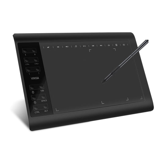 VINSA VIN1060PLUS 10x6 inch 8192 Levels Pressure Sensitivity Digital Drawing Board -  by PMC Jewellery | Online Shopping South Africa | PMC Jewellery | Buy Now Pay Later Mobicred