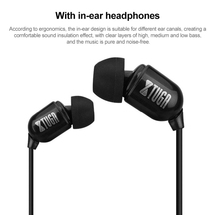 XTUGA IEM1200 Wireless Transmitter 2 Bodypack Stage Singer In-Ear Monitor System(US Plug) - Microphone by XTUGA | Online Shopping South Africa | PMC Jewellery | Buy Now Pay Later Mobicred