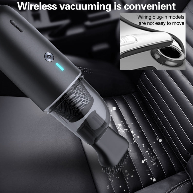 Car / Household Wireless Portable 90W Handheld Powerful Vacuum Cleaner (White) - Vacuum Cleaner by PMC Jewellery | Online Shopping South Africa | PMC Jewellery | Buy Now Pay Later Mobicred