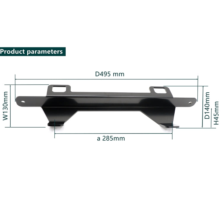 ZL-2064L Car Left Side Rear Seat Isofix Child Seat Interface for Toyota Camry 2006-2013 - Seat Accessories by PMC Jewellery | Online Shopping South Africa | PMC Jewellery | Buy Now Pay Later Mobicred