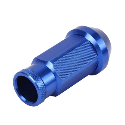 20 in 1 D1 Spec P1.5 M12x1.25 Racing Wheel Nut, Length: 40mm (Blue) - Nuts & Bolts by PMC Jewellery | Online Shopping South Africa | PMC Jewellery | Buy Now Pay Later Mobicred