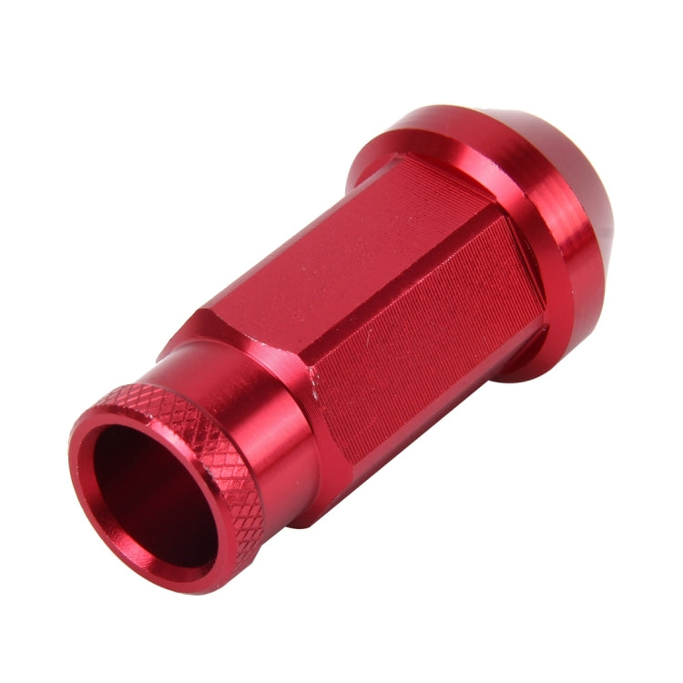 20 in 1 D1 Spec P1.5 M12x1.25 Racing Wheel Nut, Length: 40mm (Red) - Nuts & Bolts by PMC Jewellery | Online Shopping South Africa | PMC Jewellery | Buy Now Pay Later Mobicred