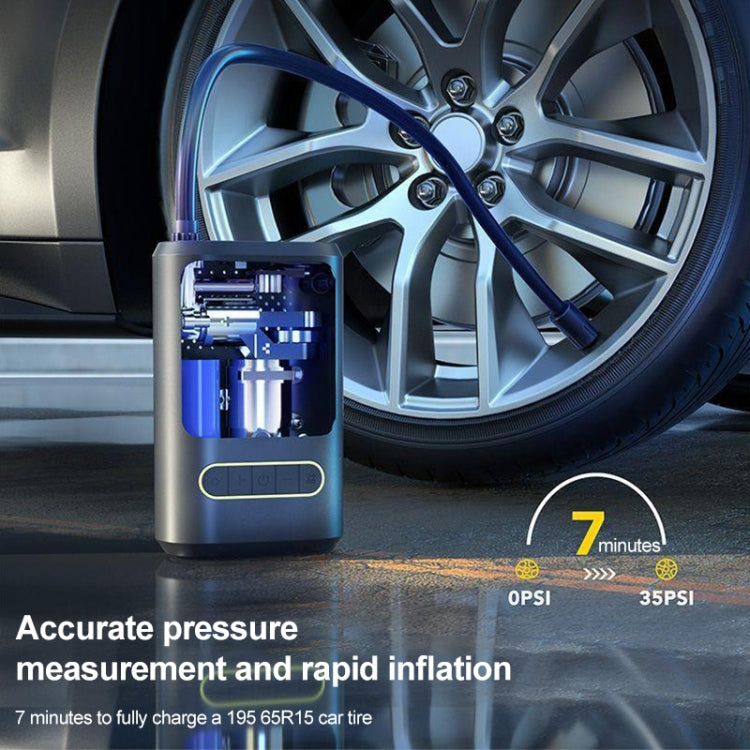 ATJ-8466 Portable Car Tire Air Pump Digital Display Wireless Electric Air Pump, Style: Lithium Battery - Inflatable Pump by PMC Jewellery | Online Shopping South Africa | PMC Jewellery | Buy Now Pay Later Mobicred