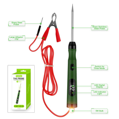 TopDiag P50 Car Digital Display Positive Load Voltage Measuring Instrument with Light - Electronic Test by PMC Jewellery | Online Shopping South Africa | PMC Jewellery | Buy Now Pay Later Mobicred