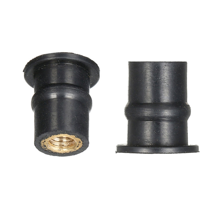 20pcs / 1 Set M5 Universal Motorcycle Windshield Brass Nuts - Replacement Parts by PMC TechLife | Online Shopping South Africa | PMC TechLife | Buy Now Pay Later Mobicred