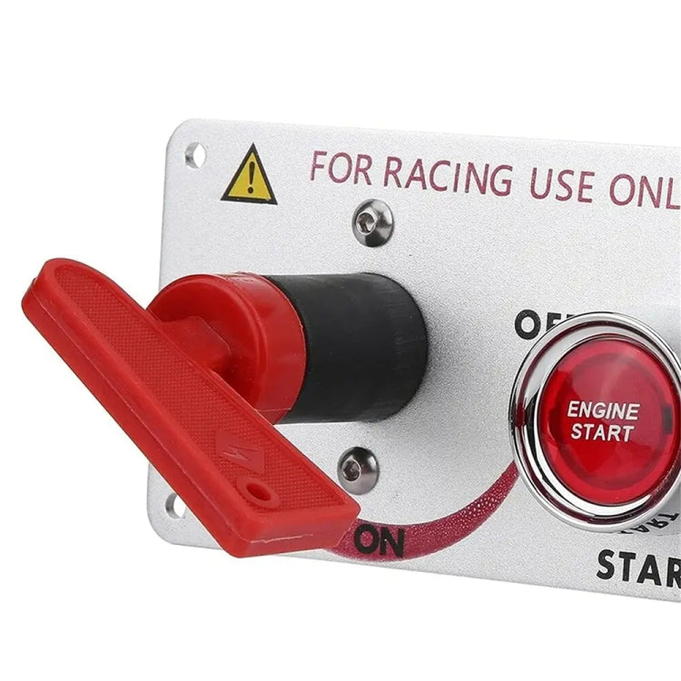 12V Racing Car LED Ignition Switch One Key Start Combination Panel - Car Switches by PMC Jewellery | Online Shopping South Africa | PMC Jewellery | Buy Now Pay Later Mobicred