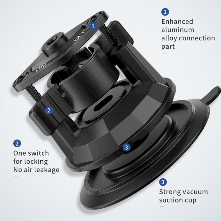 UBA-P1 Car Flexible Tablet Suction Cup Clamp Holder without Remote Control - Car Holders by PMC Jewellery | Online Shopping South Africa | PMC Jewellery | Buy Now Pay Later Mobicred