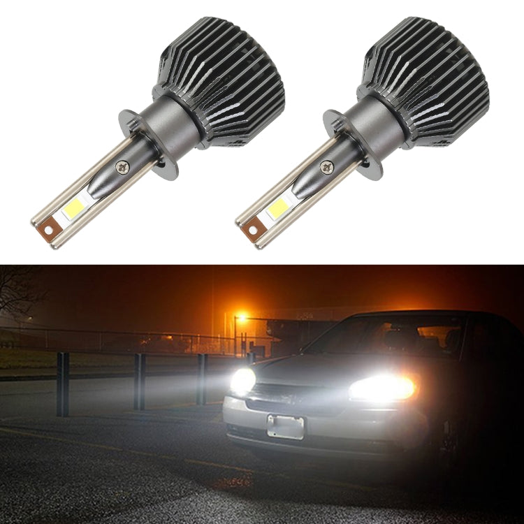 K11 1 Pair H1 12V / 85W / 6000K / 9000LM Car LED Headlight (White Light) - LED Headlamps by PMC TechLife | Online Shopping South Africa | PMC TechLife | Buy Now Pay Later Mobicred