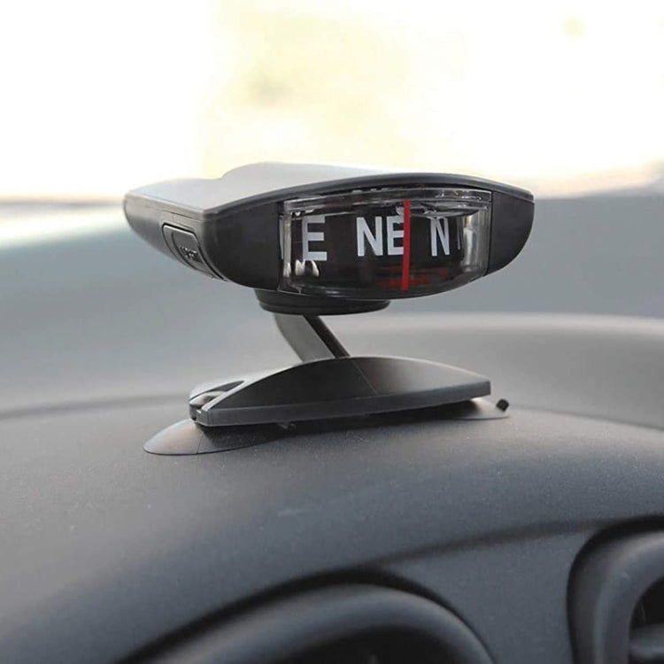 LC35 Vehicle Compass Car Ornament with Suction Cup & Sticker - Clocks & Car Meters by PMC TechLife | Online Shopping South Africa | PMC TechLife | Buy Now Pay Later Mobicred