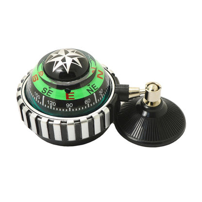 LC530 Car Compass Ball Compass Car Decoration With Suction Cup - Clocks & Car Meters by PMC Jewellery | Online Shopping South Africa | PMC Jewellery | Buy Now Pay Later Mobicred