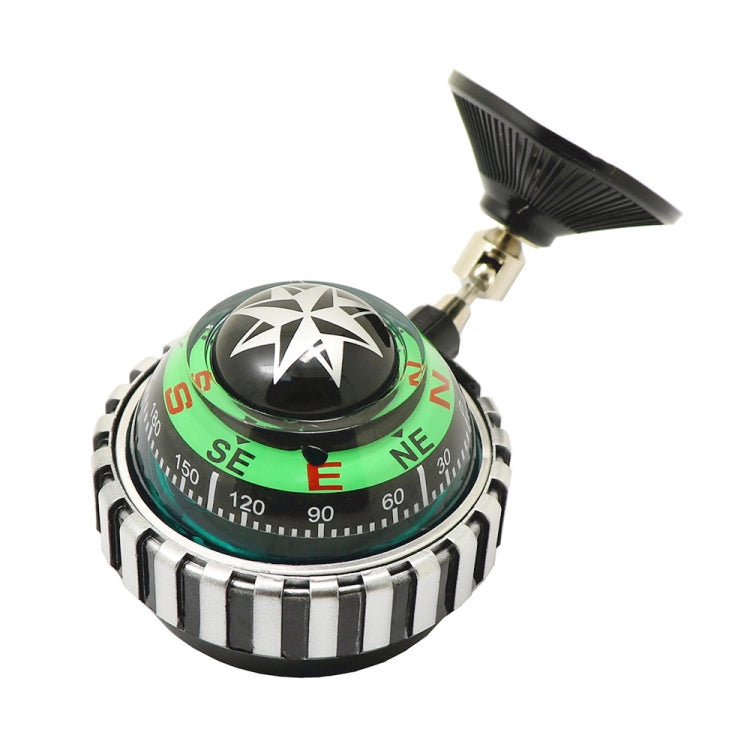 LC530 Car Compass Ball Compass Car Decoration With Suction Cup - Clocks & Car Meters by PMC Jewellery | Online Shopping South Africa | PMC Jewellery | Buy Now Pay Later Mobicred