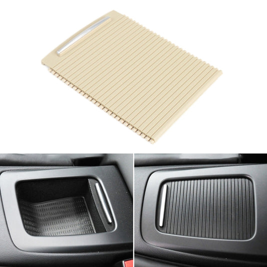 For BMW 3 Series M3 / E92 / E93 Left Driving Car Center Console Water Cup Holder Cover 5116 6963 925(Beige) - Stowing Tidying by PMC Jewellery | Online Shopping South Africa | PMC Jewellery | Buy Now Pay Later Mobicred