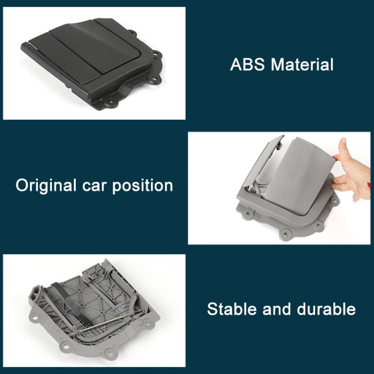 For BMW 3 Series E93 Left Driving Car Convertible Rear Platform Left Hinge Cover Folding Cover 5437 7174 546(Grey) - Others by PMC Jewellery | Online Shopping South Africa | PMC Jewellery