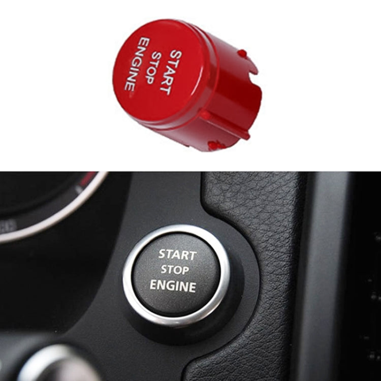 One-key Start Engine Stop Switch Button for Land Rover Freelander 2, Left Driving (Red) - Car Switches by PMC Jewellery | Online Shopping South Africa | PMC Jewellery | Buy Now Pay Later Mobicred