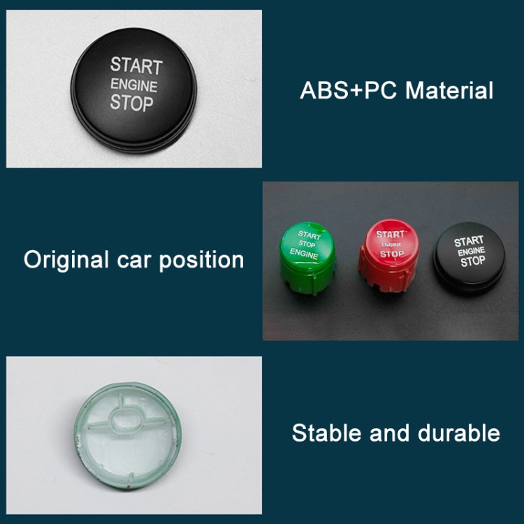 One-key Start Engine Stop Switch Button for Land Rover Freelander 2, Left Driving (Red) - Car Switches by PMC Jewellery | Online Shopping South Africa | PMC Jewellery | Buy Now Pay Later Mobicred