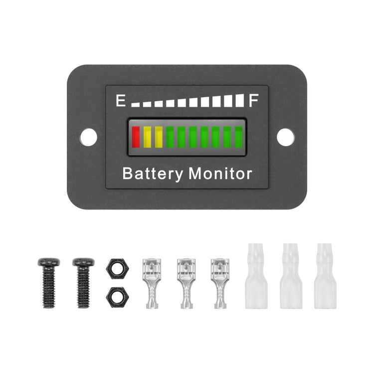 BM210 Electric Vehicles / Golf Carts LED Battery Indicator Adjustable Voltage 12V-72V - Car Modification by PMC Jewellery | Online Shopping South Africa | PMC Jewellery | Buy Now Pay Later Mobicred