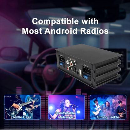 9-16V 15A 200W Car DSP Sound Amplifier for Android MP5 - Car Amplifiers by PMC Jewellery | Online Shopping South Africa | PMC Jewellery | Buy Now Pay Later Mobicred