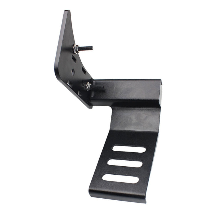 For Jeep Wrangler JL 2018-2019 Car Modification Curved Metal Left Foot Rest Pedal - Foot Pedal by PMC Jewellery | Online Shopping South Africa | PMC Jewellery | Buy Now Pay Later Mobicred