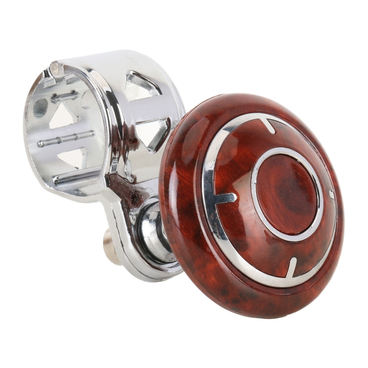 YI-71 Car Steering Wheel Booster Ball Car Power Handle (Walnut wood) - Steering Wheel Accessories by PMC Jewellery | Online Shopping South Africa | PMC Jewellery | Buy Now Pay Later Mobicred