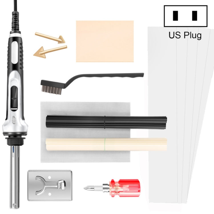 100W Electric Soldering Iron Plastic Welding Machine Car Bumper Repair Plier, US Plug (White) - Hand Tool Sets by PMC TechLife | Online Shopping South Africa | PMC TechLife | Buy Now Pay Later Mobicred