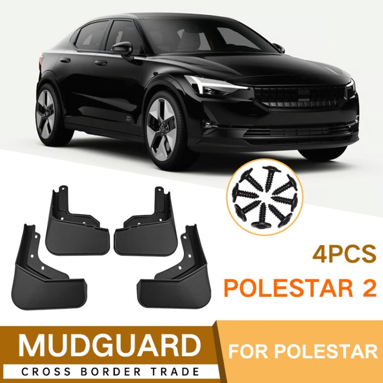 For Polestar 2 4pcs/Set Car Auto Soft Plastic Splash Flaps Fender Guard - free shipping - PMC TechLife - Order now!