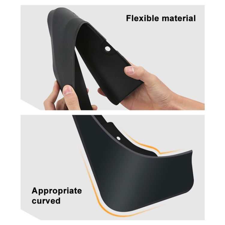 For Polestar 2 4pcs/Set Car Auto Soft Plastic Splash Flaps Fender Guard - free shipping - PMC TechLife - Order now!