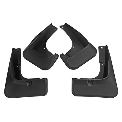 For Mitsubishi Outlander 2015-2019 4pcs/Set Car Auto Soft Plastic Splash Flaps Fender Guard - Mudguards by PMC Jewellery | Online Shopping South Africa | PMC Jewellery | Buy Now Pay Later Mobicred