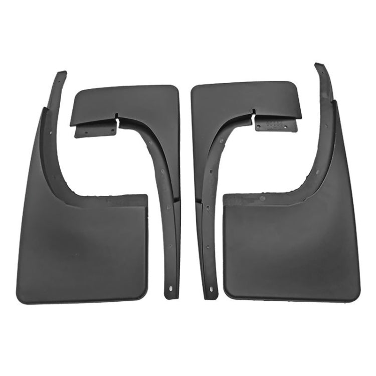 For Ford Ranger 2011-2019 4pcs/Set Car Auto Soft Plastic Splash Flaps Fender Guard - Mudguards by PMC Jewellery | Online Shopping South Africa | PMC Jewellery | Buy Now Pay Later Mobicred