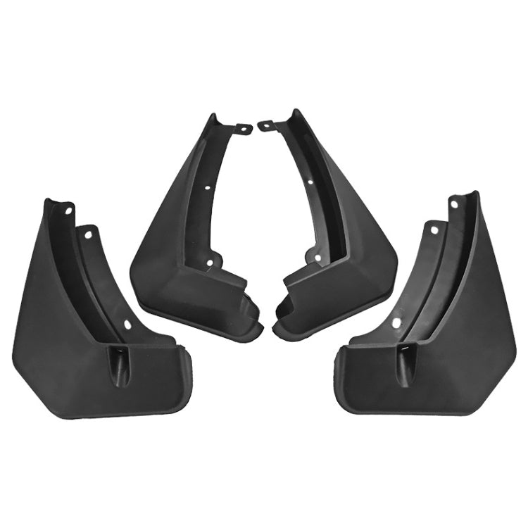 For Skoda Kodiaq 2016-2021 4pcs/Set Car Auto Soft Plastic Splash Flaps Fender Guard - Mudguards by PMC Jewellery | Online Shopping South Africa | PMC Jewellery | Buy Now Pay Later Mobicred