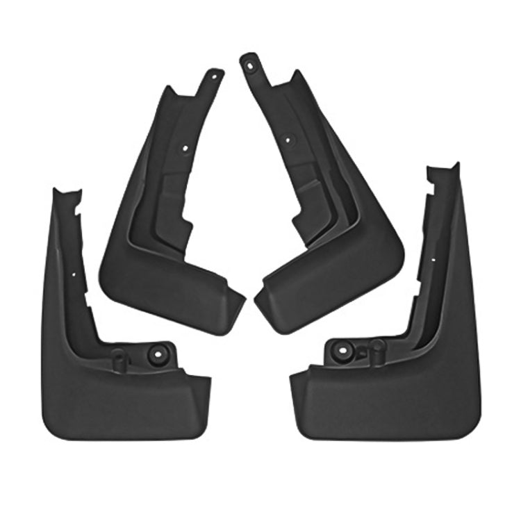 For BMW X7 2019-2023 4pcs/Set Car Auto Soft Plastic Splash Flaps Fender Guard with Pedals - Mudguards by PMC Jewellery | Online Shopping South Africa | PMC Jewellery | Buy Now Pay Later Mobicred