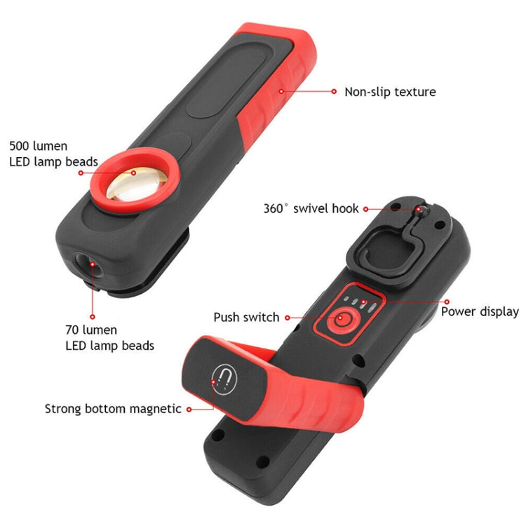 Car Portable USB Chargeable LED Work Inspection Light - Other Tools by PMC Jewellery | Online Shopping South Africa | PMC Jewellery | Buy Now Pay Later Mobicred