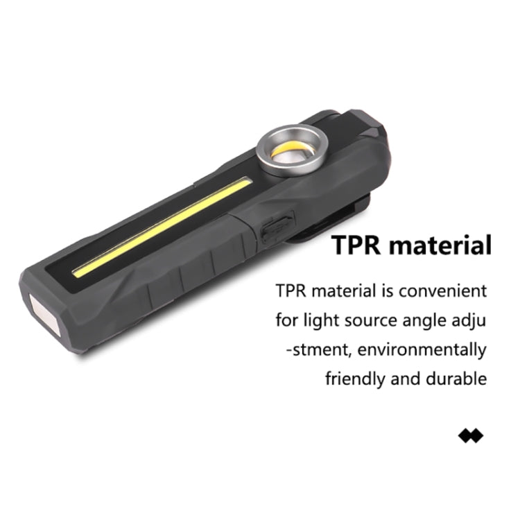 1902A Folding Magnet Car Inspection Light Work Maintenance Lamp Emergency COB LED USB Charging Lamp - Other Tools by PMC Jewellery | Online Shopping South Africa | PMC Jewellery