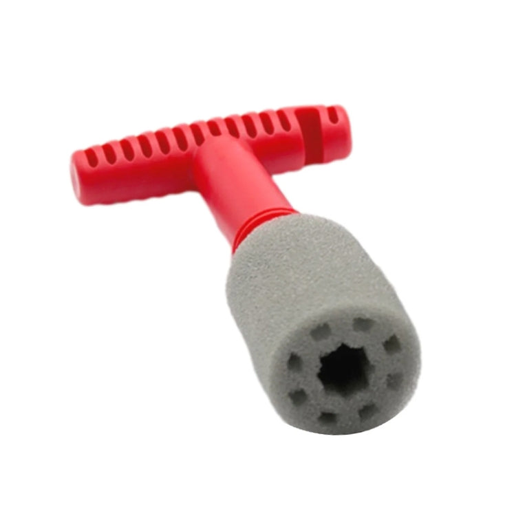 Car Embedded Replaceable Sponge Tire Screw Cleaning Brush - Car washing supplies by PMC Jewellery | Online Shopping South Africa | PMC Jewellery