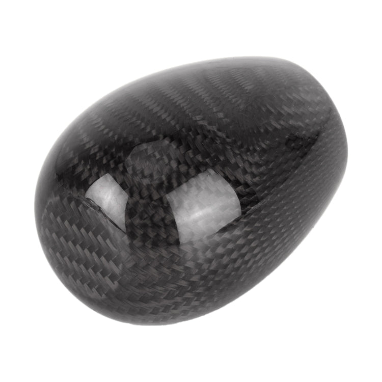 Car Carbon Fiber Pattern Gear Shift Knob Short Style Duck Egg Type Automatic Gear Head (Black) - Shift Knob by PMC Jewellery | Online Shopping South Africa | PMC Jewellery | Buy Now Pay Later Mobicred