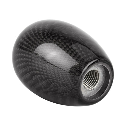 Car Carbon Fiber Pattern Gear Shift Knob Short Style Duck Egg Type Automatic Gear Head (Black) - Shift Knob by PMC Jewellery | Online Shopping South Africa | PMC Jewellery | Buy Now Pay Later Mobicred