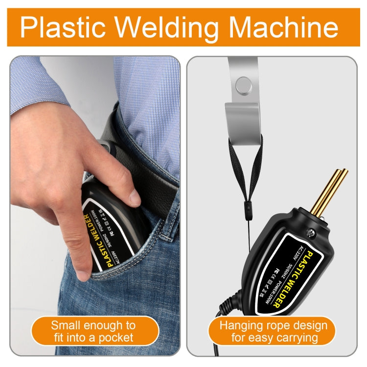 Hot Stapler Plastic Welding Machine Car Bumper Repair Kit Plier, UK Plug - Hand Tool Sets by PMC TechLife | Online Shopping South Africa | PMC TechLife | Buy Now Pay Later Mobicred