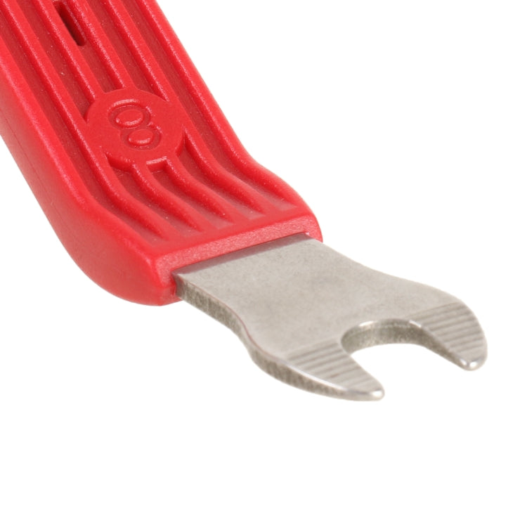 4-5 inch Short Car Door Panel Removal Rubber Buckle Screwdriver (Red) - Hand Tool Sets by PMC TechLife | Online Shopping South Africa | PMC TechLife | Buy Now Pay Later Mobicred