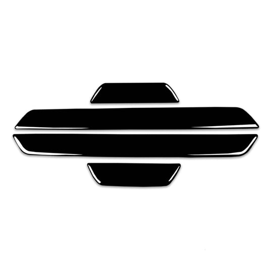 Car Door-step Decorative Sticker for BMW X5 E70 2008-2013 / X6 E71 2009-2014,  Left and Right Drive Universal (Black) - Car Interior Mouldings by PMC Jewellery | Online Shopping South Africa | PMC Jewellery | Buy Now Pay Later Mobicred