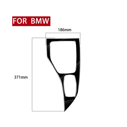 Car Left Drive Gear Panel Outer Frame Decorative Sticker for BMW X1 E84 2011-2015(Black) - Car Interior Mouldings by PMC Jewellery | Online Shopping South Africa | PMC Jewellery | Buy Now Pay Later Mobicred