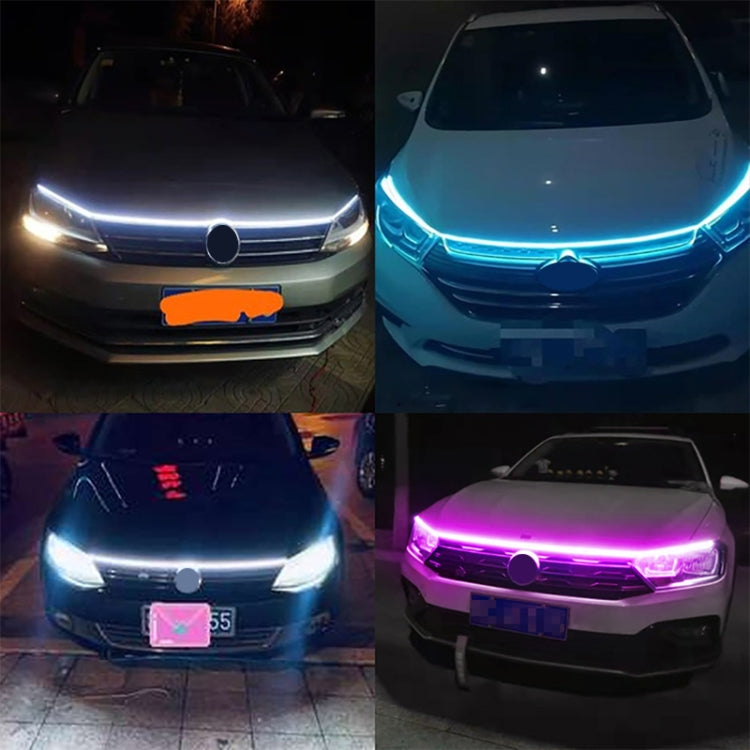 2m Car Daytime Running Super Bright Decorative LED Atmosphere Light (Blue Light) - Decorative Lights by PMC TechLife | Online Shopping South Africa | PMC TechLife | Buy Now Pay Later Mobicred