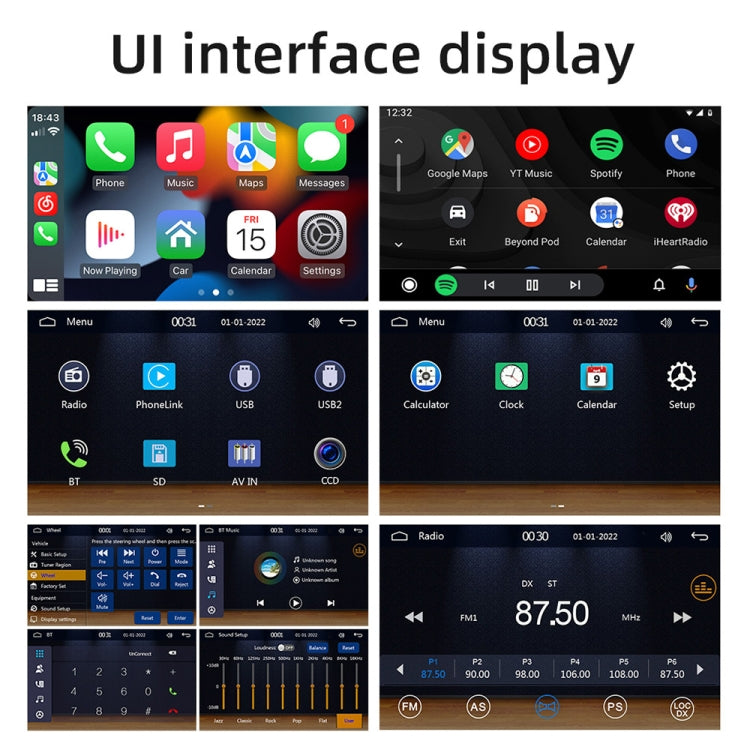 4 inch 800x480P Car Radio Receiver MP5 Player, Support FM & Bluetooth & SD Card with Remote Control - Car MP3 & MP4 & MP5 by PMC TechLife | Online Shopping South Africa | PMC TechLife | Buy Now Pay Later Mobicred