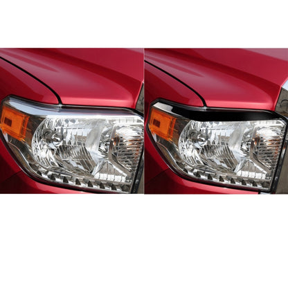 Pair Car Lamp Eyebrow Soft Decorative Sticker for Toyota Tundra 2014-2018 - Lamp Decoration by PMC Jewellery | Online Shopping South Africa | PMC Jewellery | Buy Now Pay Later Mobicred