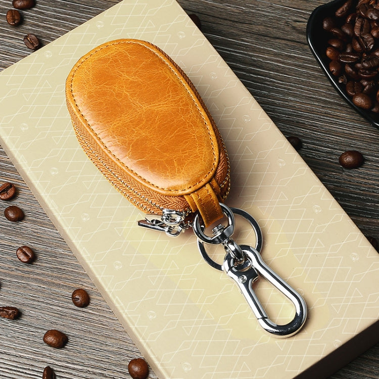 TP-9006 Double-deck Multi-function Car Key Bag(Brown) - Car Key Cases by PMC TechLife | Online Shopping South Africa | PMC TechLife | Buy Now Pay Later Mobicred